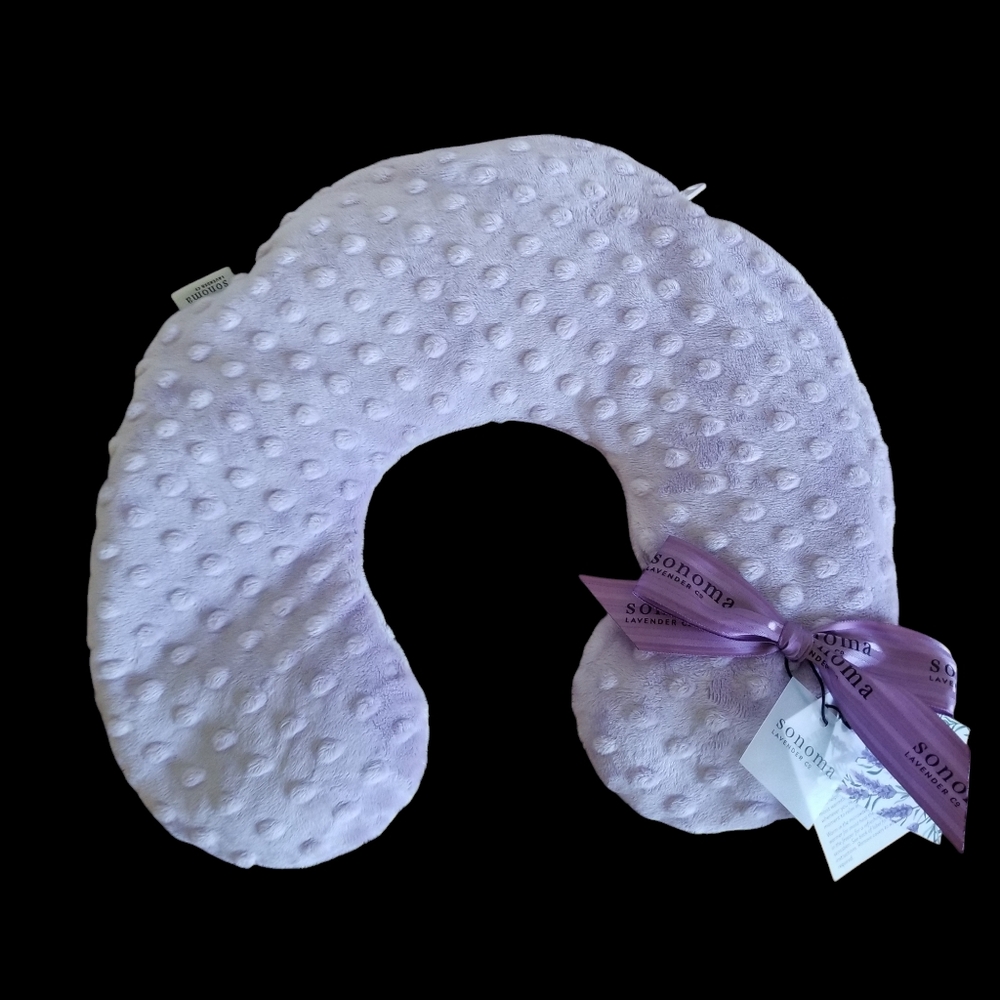 Sonoma Lavender Spa Neck Microwaveable Heating Pillow NWT